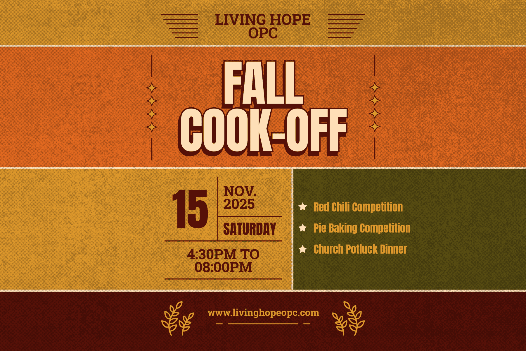 Fall Cook-Off 2025